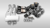 Moteur DLE DLE120T4 pour drones, accessoires pour drones, ensemble moteur d'avion sans pilote, vente chaude