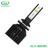 Led phare pour voiture GL31 880/881 H3 H7 8 9004 9006 5202 super lumineux 5000 lumen voiture led ampoule