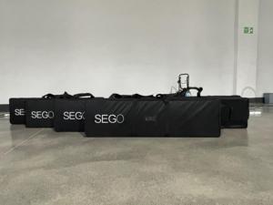 Tragbarer LED <span class=keywords><strong>SEGO</strong></span> Innenbeleuchteter Lightbox-Stand für Messen, Ausstellungsstand mit Hintergrundbeleuchtung und beleuchteter Theke - Product Image 5