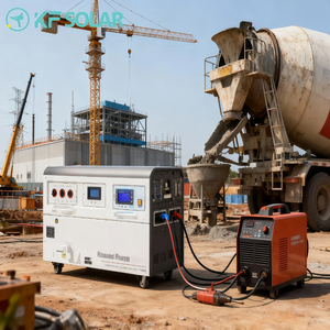 Grote capaciteit 5KW 10KW 15KW draagbare krachtcentrale grote LiFePO4 batterij oplaadbare zonnegenerator voor thuis en buitengebruik MPPT - Product Image 5