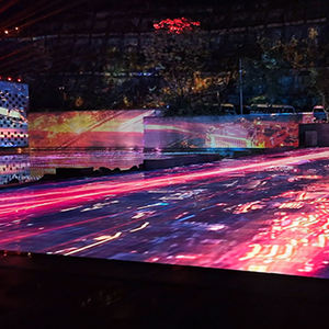 Azulejo de suelo LED sensible a la presión suelo exterior pantalla Led suelo pantalla Led - Product Image 4