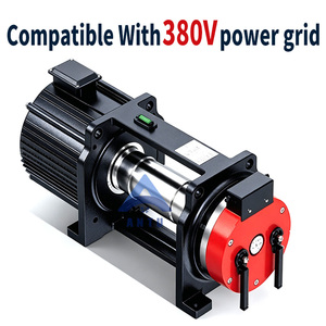 Moteur d'ascenseur sans engrenages à aimant permanent synchrone 380V pour traction - Product Image 2