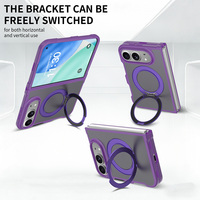 Étui JOYPORODO B526 pour iPhone Duo avec support magnétique rotatif à 360°, anti-chute, coque de protection pour iPhone Duo