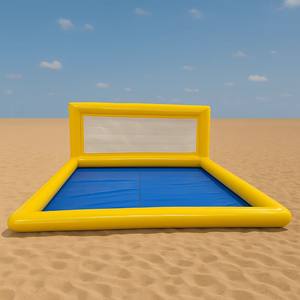 Cour de volley-ball gonflable | Équipement de jeu de plage en plein air pour station, camp et utilisation d'événement - Product Image 5