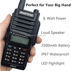 Baofeng UV-6RA Handheld Radio 5W Portable <b>Walkie</b> <b>Talkie</b> FM Transceiver 128Channel VHF&UHF Two Way Radios - Product Image 3
