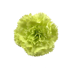 Têtes de fleurs d'œillet artificielles 9-10cm, fleurs en soie pour décoration de mariage, accessoires pour cheveux - Product Image 5