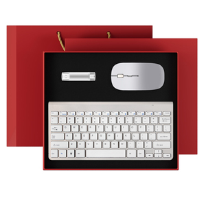 Custom Luxury Corporate Wireless Keyboard and Mouse <strong>Gift</strong> Box Items Set Small Business Promotional <strong>Gift</strong> Bags for <strong>Men</strong> and Women - Product Image 3