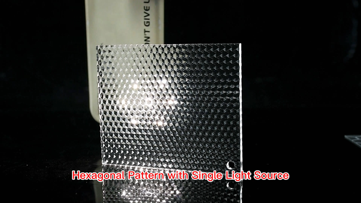 Kunxin UGR Prismatic Diffuser Sheet - Anti-Glare Lighting