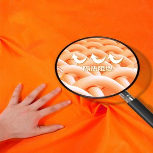 Bán buôn chống cháy áo choàng với dải phản quang khẩn cấp thoát sợi thủy tinh CAPE chống cháy chăn - Product Image 4