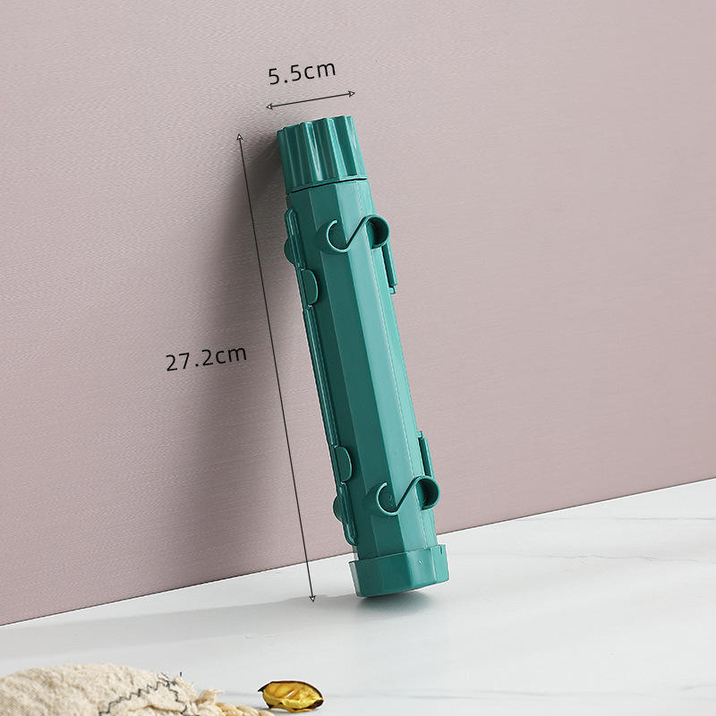 Bolso opp tubo verde oscuro a rayas