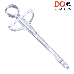 Biberon transparent en plastique pour l'alimentation manuelle des oisillons – Seringue spéciale pour poussins. Seringue d'alimentation manuelle pour poussins de perroquet - Product Image 1