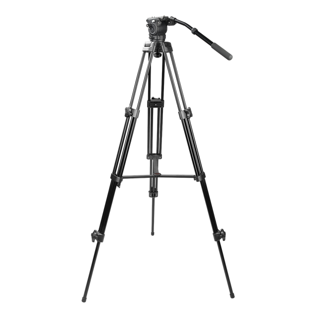 WF VT40 Aluminum alloy fluid head camera stand heavy duty video tripod professional