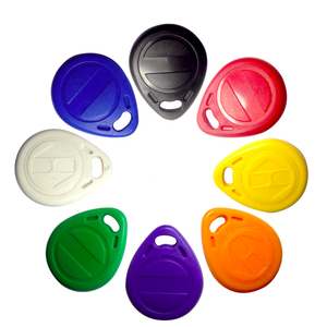 GSC Different Color Custom 125Khz 13.56Mhz Waterproof Keychain Proximity ABS RFID Hotel Key Fob Tag - Product Image 3
