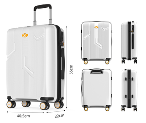Meilleures marques de bagages <span class=keywords><strong>Valise</strong></span> <span class=keywords><strong>cabine</strong></span> scooter de taille moyenne 20kg Bagage à main sous le siège - Product Image 4