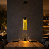 Luminaire suspendu personnalisé de style nordique simple en verre décoratif pour restaurant