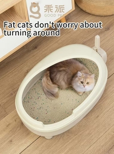 OEM/ODM Fashion High High Quality Wall <strong>Plastic</strong> Toilet Quick Cleaning Kitty Toilet <strong>Cat</strong> Litter <strong>Box</strong> - Product Image 3