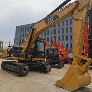 Excavatrice hydraulique CAT 320D d'origine avec moteur performant et structure robuste pour la construction routière et les travaux en carrière - Product Image 4