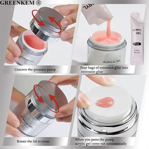 क्रिस्टल एक्सटेंशन नाखून जेल पर <span class=keywords><strong>3</strong></span> रंग ऐक्रेलिक प्रेस 30 ग्राम उव के नेतृत्व वाली diy नाखून कला जेल - Product Image 3