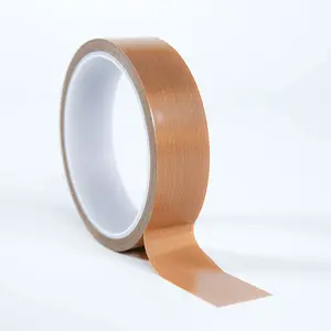 12Mm 19Mm 25Mm Hittebestendige Ptfe Siliconen Plakband Voor Zakafdichting Machine Tape