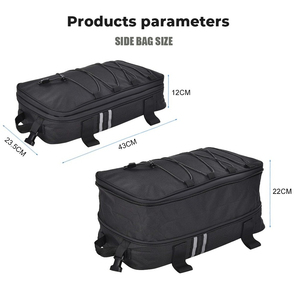 กล่องด้านบนของมอเตอร์ไซค์กล่องข้างสำหรับ BMW R1200 GS LC ADV F700GS F650GS F800GS G310GS <span class=keywords><strong>R1200GSA</strong></span> ผจญภัย - Product Image 3