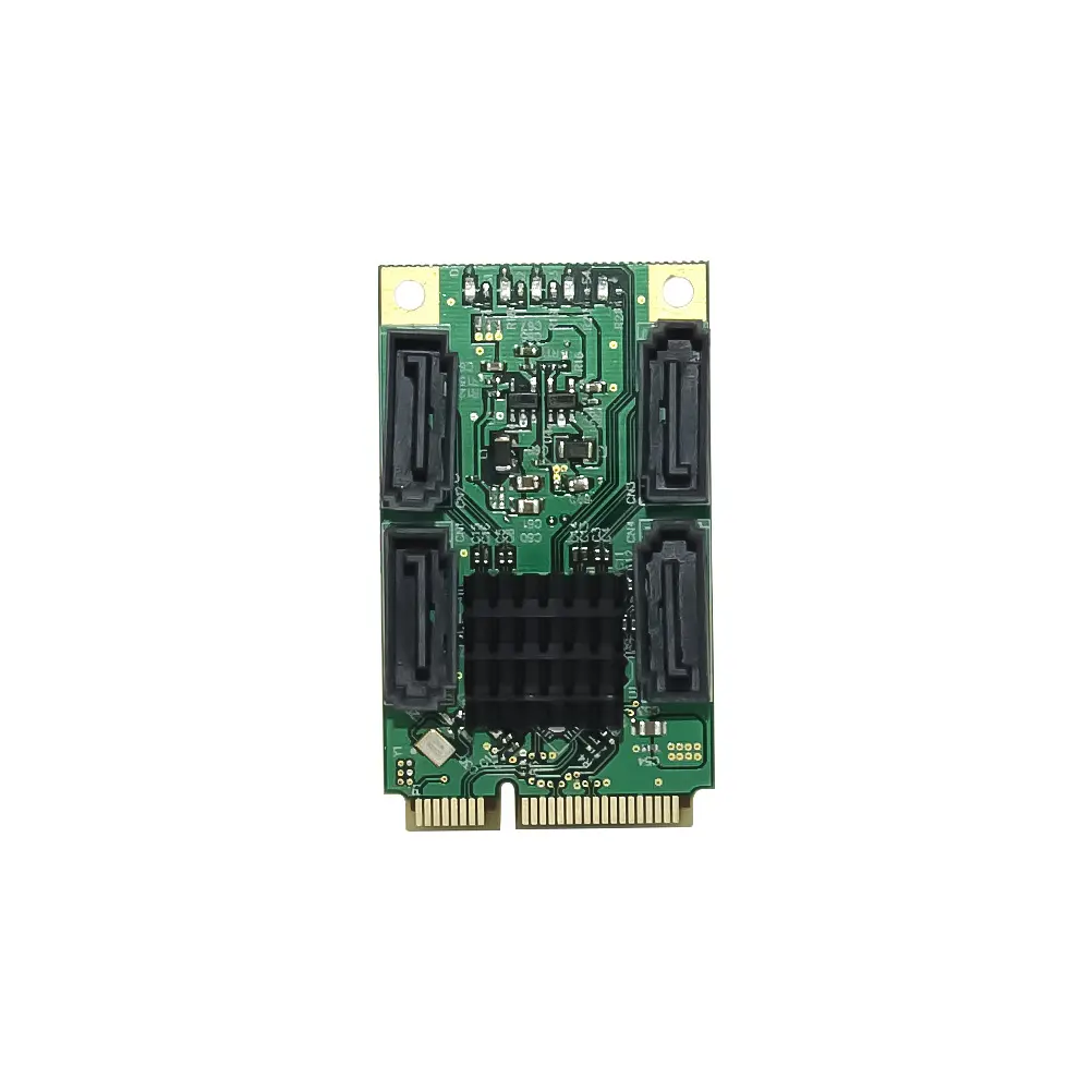 Sunweit ST549 4 منفذ SATA III 6G Mini PCI Express Marvel 88SE9215 Mini sata