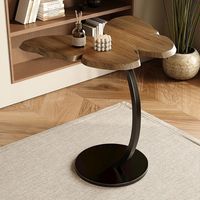 Mesa Auxiliar Moderna con Diseño de Mariposa, Mesa de Centro Multifuncional con Almacenamiento, Móvil, Ecológica y Decorativa para Apartamentos Pequeños, Sala de Estar y Hogar