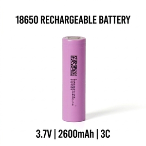 Batterie lithium-ion cylindrique rechargeable 18650 Grade-A 3.7V 5C <span class=keywords><strong>Dmegc</strong></span> <span class=keywords><strong>26e</strong></span> 2600mAh, cellule de batterie, 1000 cycles, véhicules électriques Bis - Product Image 1