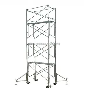 Qualidade escada andaimes velocidade bloqueio aço quadro andaimes construção ferramentas mergulho quente galvanizado para prop andaimes material