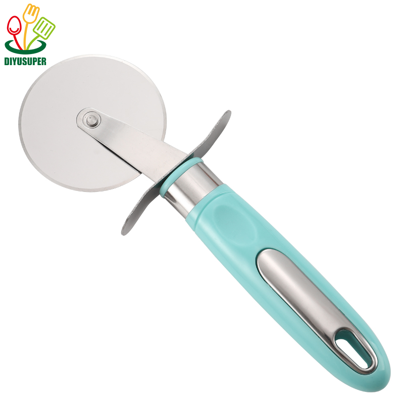 Кухонный гаджет, инструмент для пиццы, резак для пиццы из нержавеющей стали, колесный слайсер