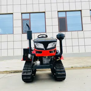 Crawler Tractor Agricultural Crawler Type Rubber Tracking Tractor