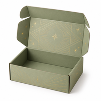 Boîte d'expédition en carton ondulé personnalisée et recyclable pour colis aériens, taille sur mesure, imprimée, pour l'e-commerce