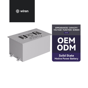 แบตเตอรี่โซลิดสเตท Wiren 48V 100Ah สำหรับรถกอล์ฟ 3000+ รอบการใช้งาน ความปลอดภัยสูง OEM/ODM สำหรับยานยนต์ รถออฟโรด รถยก - Product Image 1