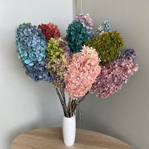 Fiori Secchi Immortali all'Ingrosso, Stelo <span class=keywords><strong>di</strong></span> Ortensia a Pagoda per Decorazioni <span class=keywords><strong>di</strong></span> Matrimoni, Festa della Mamma, <span class=keywords><strong>San</strong></span> <span class=keywords><strong>Valentino</strong></span>, Casa e Feste - Product Image 2