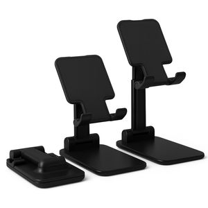 Ready Stock Cheap <b>Desktop</b> Folding Mobile Phone Holder Custom Logo Cell Phone Tablet <b>Stand</b> Portable Angle Adjustable Bed Desk - Product Image 3