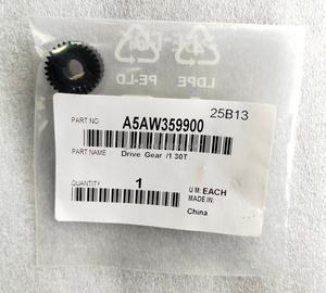 Engrenage d'entraînement Konica Minolta A5AW359900 /1 30T, pièces de copieur en métal compatibles avec les copieurs de production et les imprimantes numériques <span class=keywords><strong>laser</strong></span> A3+ - Product Image 1