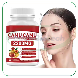 Supplément de Capsule d'extrait de <span class=keywords><strong>Camu</strong></span> Ausreson 1000mg Capsules naturelles de Booster immunitaire Vitamine C <span class=keywords><strong>Camu</strong></span> <span class=keywords><strong>Camu</strong></span> - Product Image 1