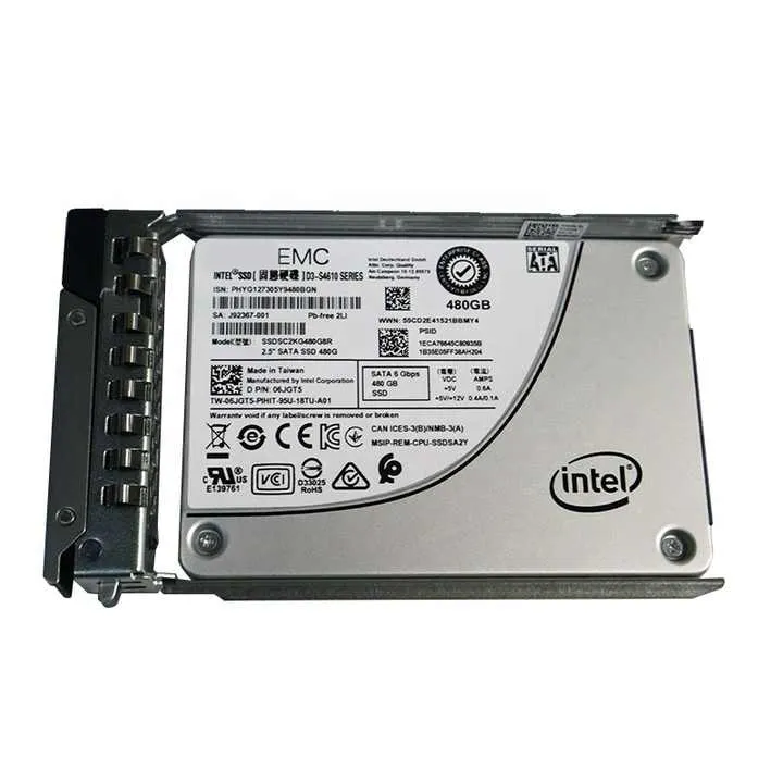 Enterprise-Level Solid-State-Disk 480 GB/960 GB/1,92 T /3,84 T 12 GB SAS 2,5" 6 GB Speicher SSD für R750 R750xs R650 R650xs