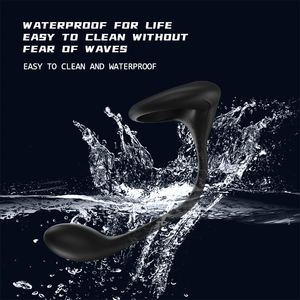 Vibrateur anneau pénien design papillon pour homme jouet sexuel masculin pour retarder l'éjaculation produit en caoutchouc pour des rapports sexuels plus sûrs - Product Image 5