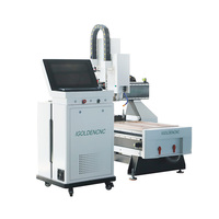 Machine de fraisage CNC à bois 4 axes ATC 6090 avec changement d'outil automatique