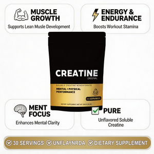 Créatine monohydrate en poudre, best-seller, soutient la croissance musculaire, la force et le développement musculaire pour les hommes et les femmes - Product Image 4