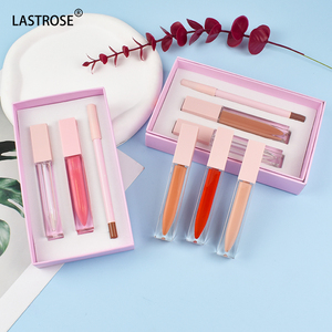 Kit de brillo de labios de proveedor OEM 3 en 1, venta al por mayor, juego de pintalabios líquido a granel, delineador de labios con kit de brillo de labios, juego de labios vegano de larga duración - Product Image 2