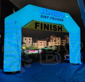 Running Fun Impresión <span class=keywords><strong>completa</strong></span> Arco al aire libre Entrada inflable Arco Start Finish Arco para eventos - Product Image 3