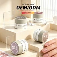 Vernis Gel Couleur Nude Siropée OEM ODM Marque Privée 46 Teintes Soak Off UV pour Commande en Gros Salon de Manucure