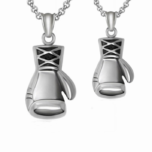 Taige titanio acero joyería <span class=keywords><strong>guantes</strong></span> de <span class=keywords><strong>boxeo</strong></span> colgante de los hombres personalidad dominante Collar collar 2017 - Product Image 2