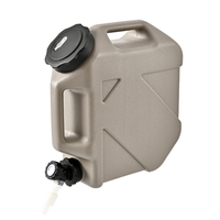 Seau à eau portable pour le camping en plein air avec poignée, réservoir d'eau de grande capacité pour voiture, conteneur d'eau potable de qualité alimentaire