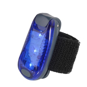 Mini 3 LED Clip-on chạy đèn ngoài trời đêm thể thao quảng cáo không thấm nước nhấp nháy ánh sáng an toàn cho đi xe đạp chạy đi bộ - Product Image 1