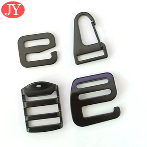 Özel 21mm mat siyah Metal tetik döner bahar yapış kordon kanca asılı köpek çanta kanca çinko alaşımından yapılmış - Product Image 6