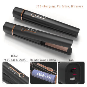 جهاز فرد شعر لاسلكي قابل لإعادة الشحن ومحمول للاستخدام المستمر من 40 إلى 50 دقيقة - Product Image 5