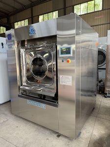 <span class=keywords><strong>Lavadora</strong></span> de Barrera para Hospital de Acero Inoxidable SUS 304, Totalmente Automática, 100 kg, Extractor Eléctrico 750 rpm, Directo de Fábrica China - Product Image 5