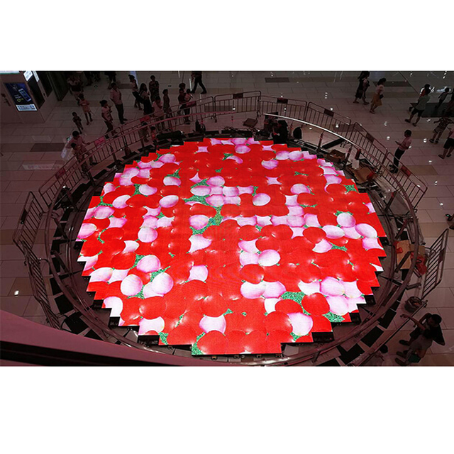P3.91 Interactive Digital Tile Wall for Dance Game Video Stage Dance Floor Stand Led Wall Panels Screen Display